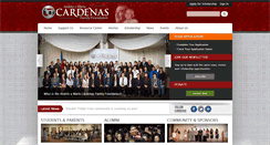 Desktop Screenshot of cardenasfoundation.org